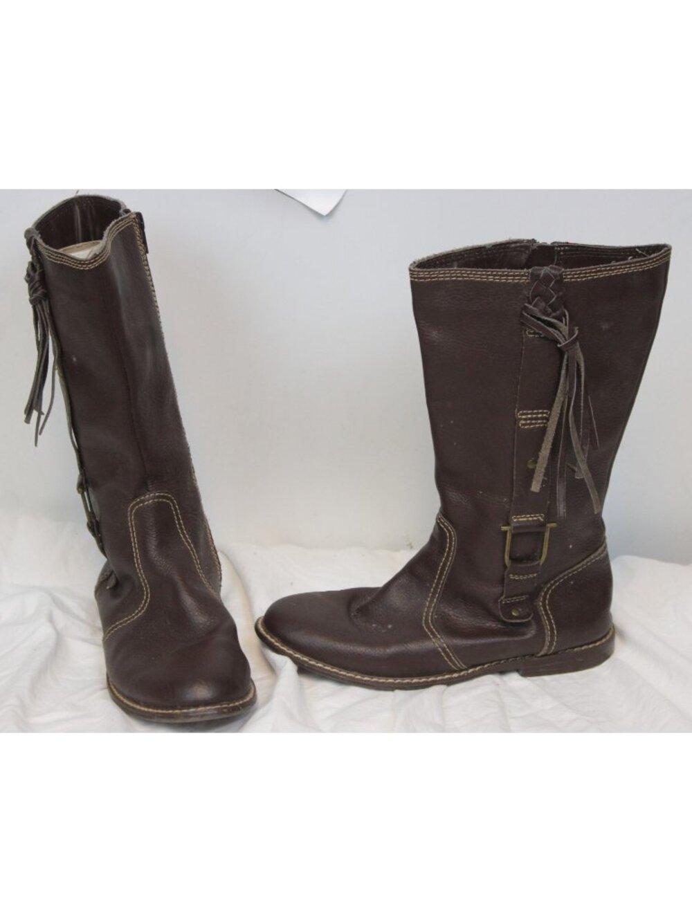 2007 Gymboree Equestrian Club Riding Western Boots Cowgirl Girls sz 3 Tassels